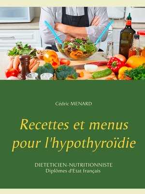 cover image of Recettes et menus pour l'hypothyroïdie